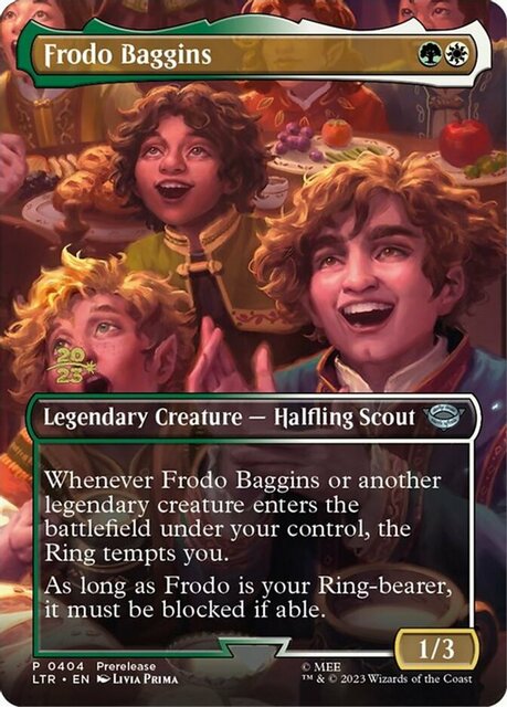 Frodo Baggins - Foil-Stamped Prerelease Foil